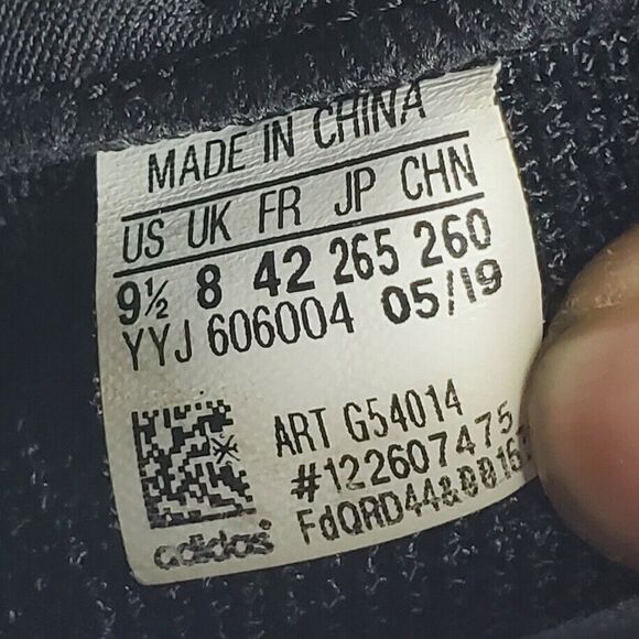 ADIDAS Shoes ULTRABOOST 19 Womens Size 9.5 Core Black Running Sneaker G54014 - Picture 13 of 13